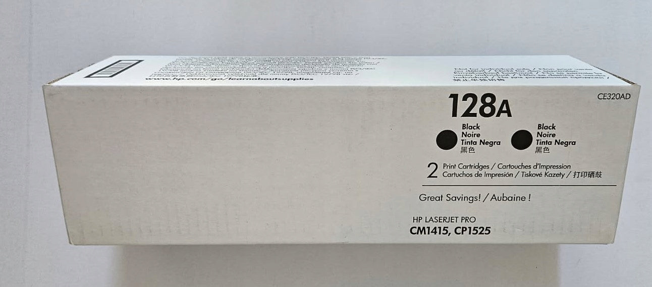 TONER ORIGINAL HP CE320A 128A CM1415 CM1525 BLACK