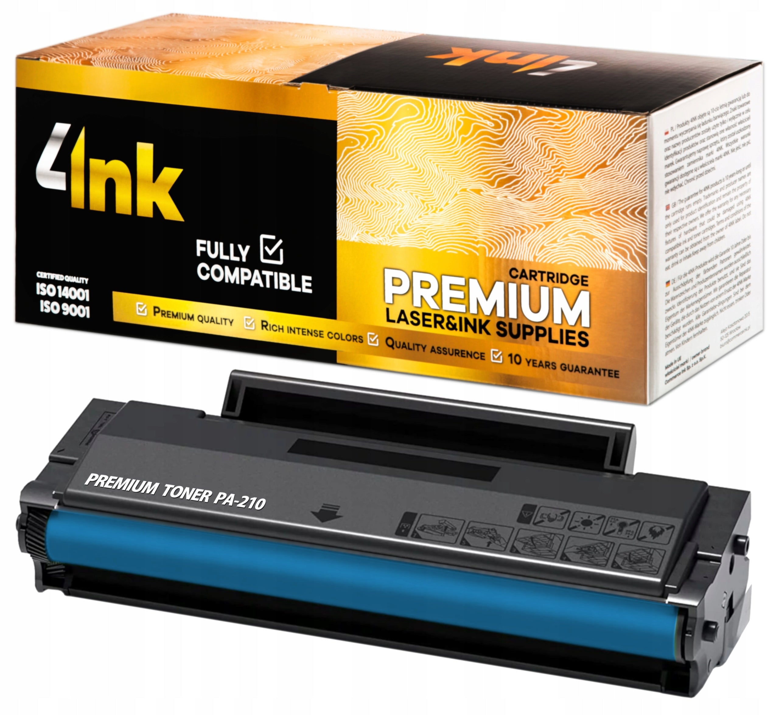 TONER PA-210 FOR PANTUM P2200 P2500 P2500w P2500nw P2505 M6500 M6550 M6600