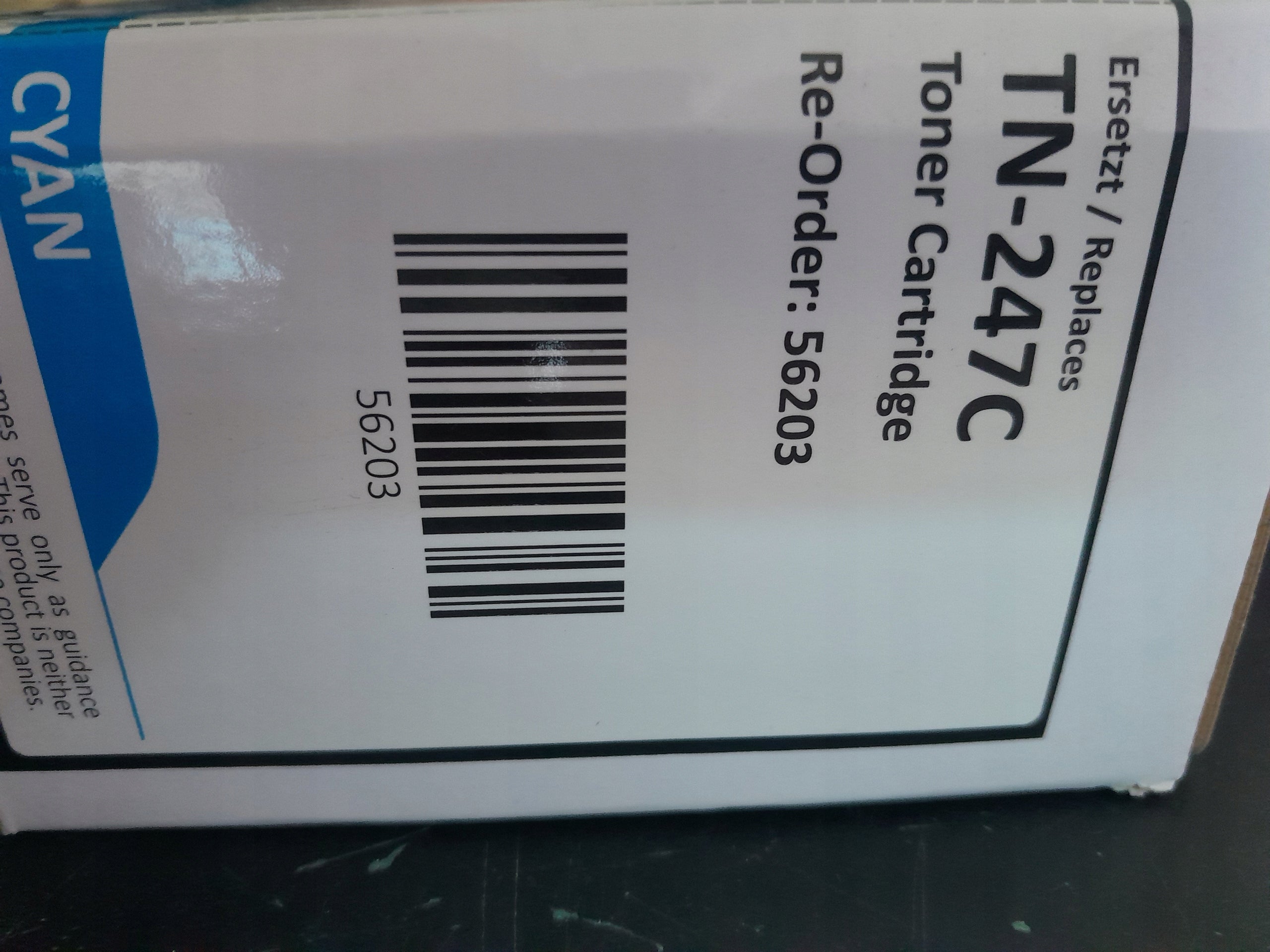 TONER Replacement ToMaxlm FOR BROTHER TN-247C TN243 XL DCP-L3510CDW Manufacturer code MEETBTN247CN
