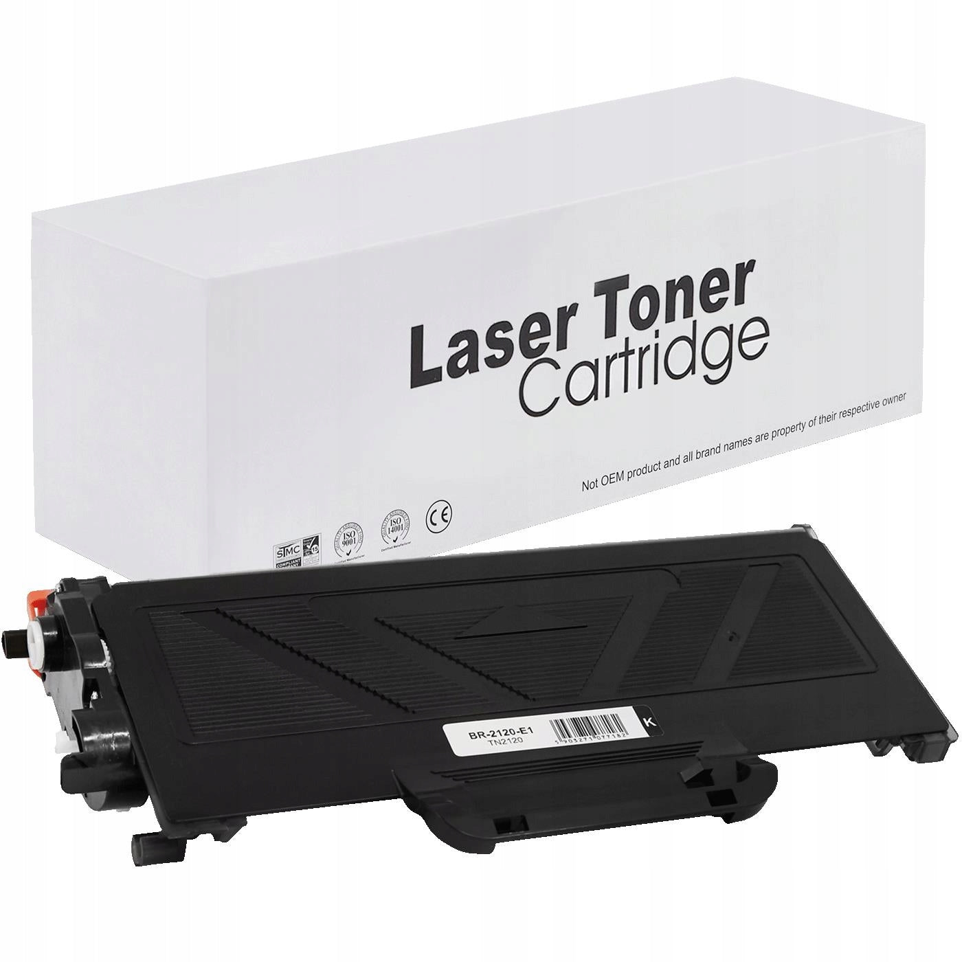 TONER TN-2120 for BROTHER HL-2140 MFC-7320 MFC-7440N MFC-7840W 2600 Pages.