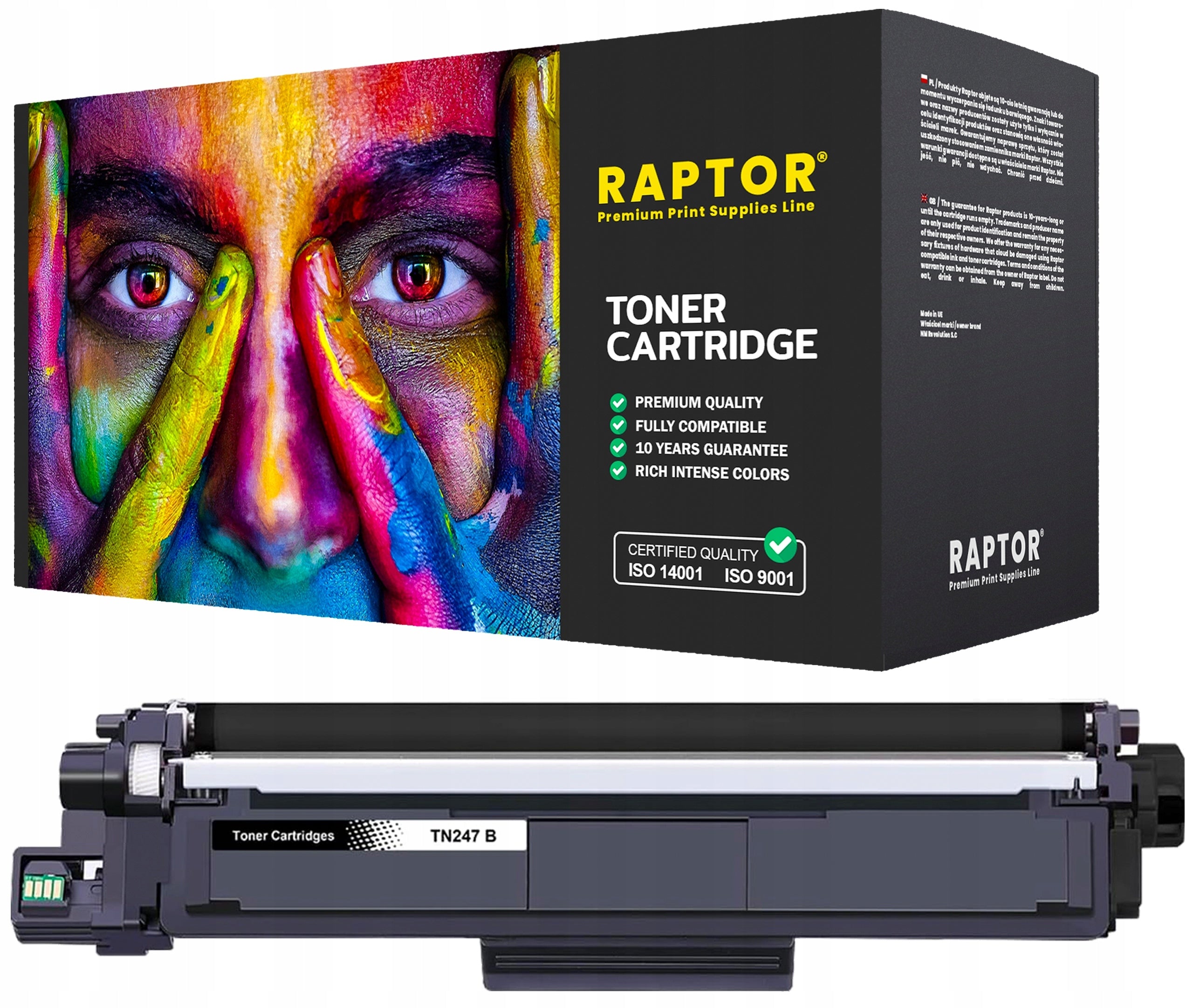 TONER TN247 XL FOR BROTHER DCP-L3510CDW DCP-L3550CDW HL-L3270CDW PRINTER