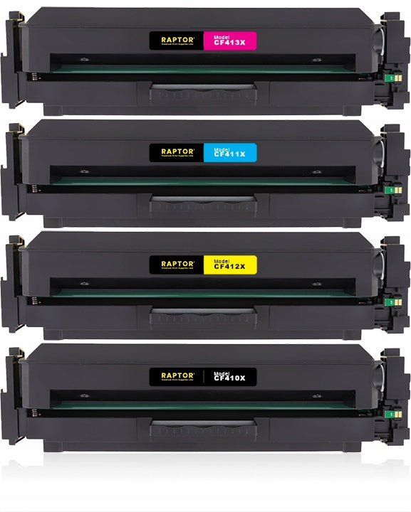 TONER XL CF410X FOR HP LASERJET M452dn M452dw M477fdn M477fdw PRINTER Manufacturer Raptor