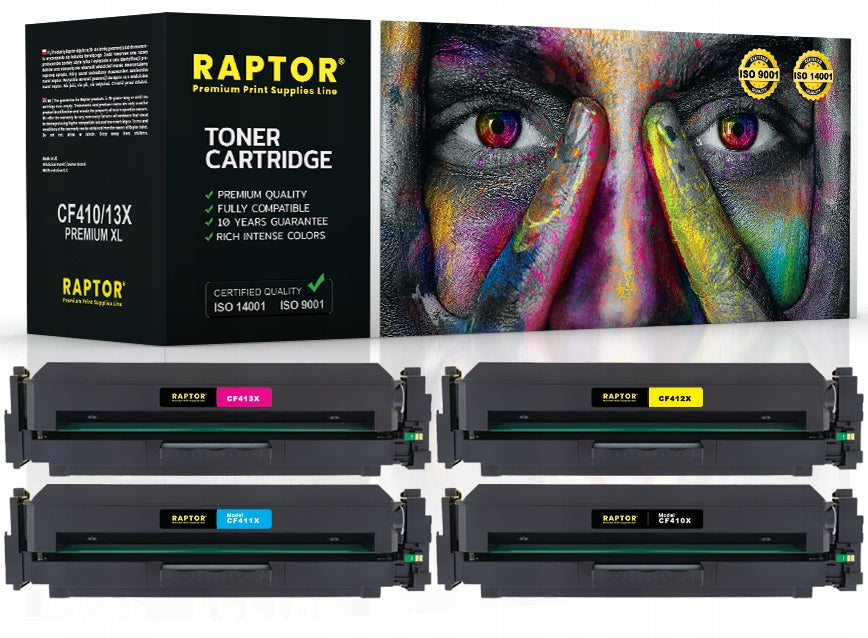 TONER XL CF410X FOR HP LASERJET M452dn M452dw M477fdn M477fdw PRINTER