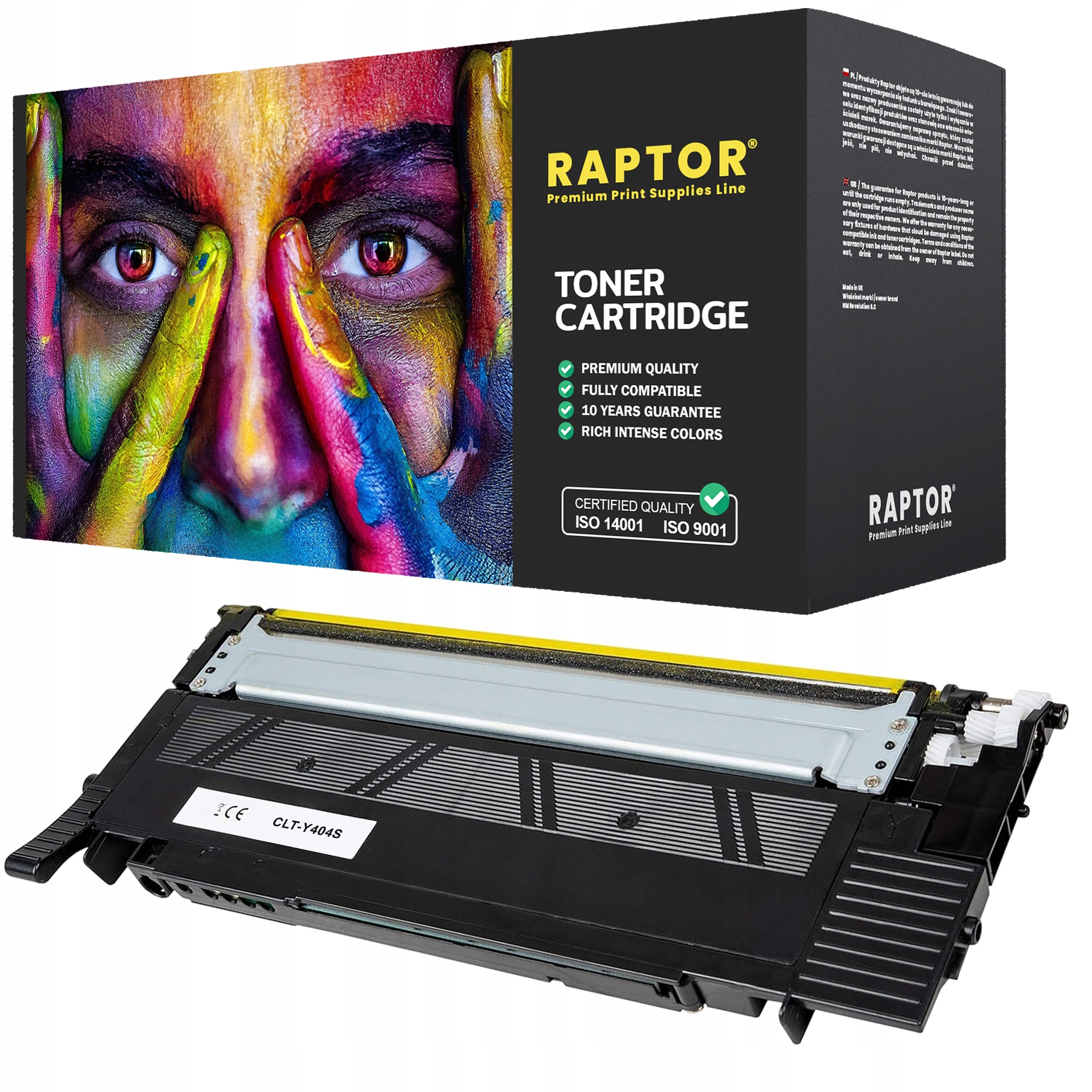 TONER XL CLT-404S FOR SAMSUNG XPRESS C430 C430W C480W C480FW | CMYK Manufacturer Raptor