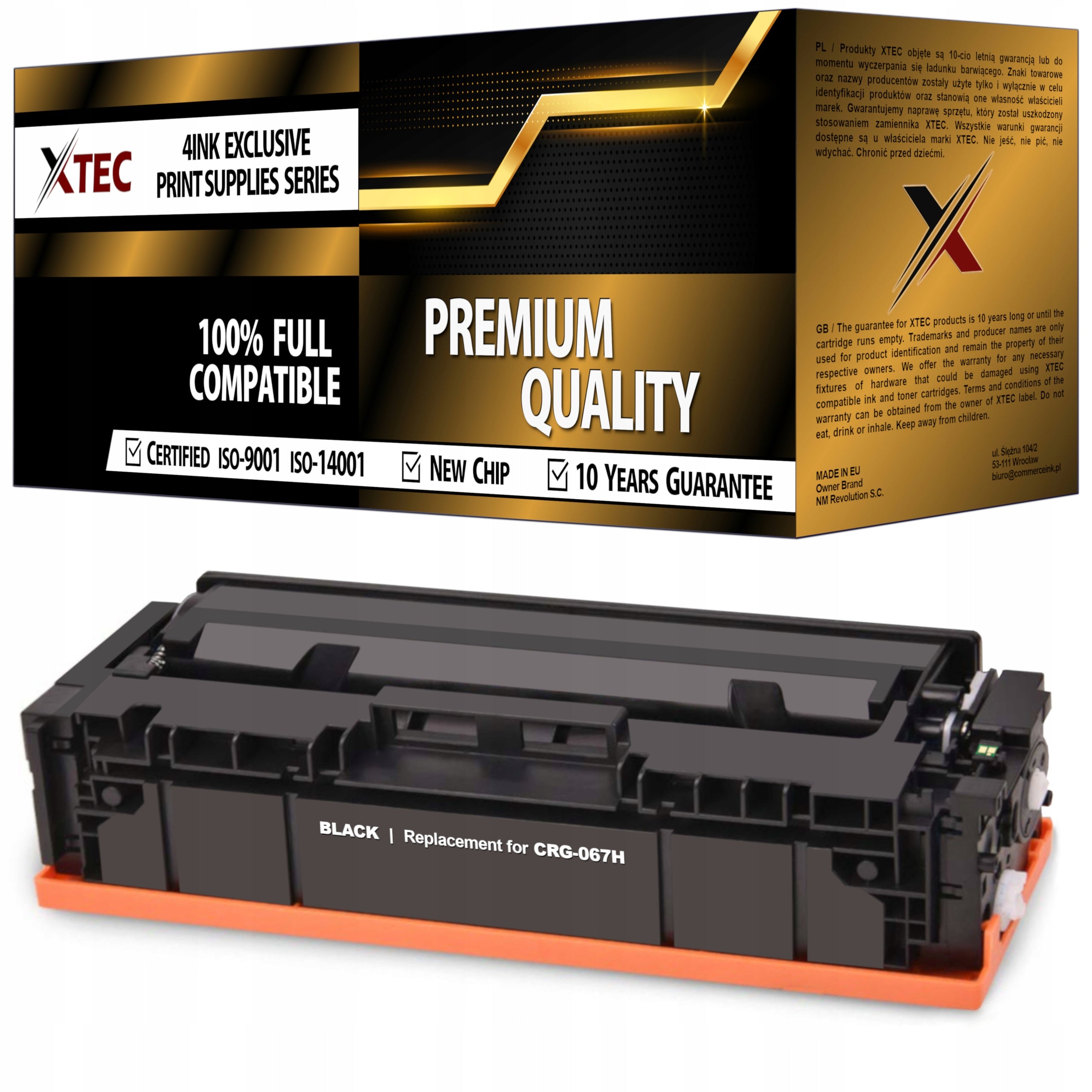 TONER XL FOR CANON MF651Cw MF655Cdw MF657Cdw LBP631Cw LBP633Cdw WITH CHIP