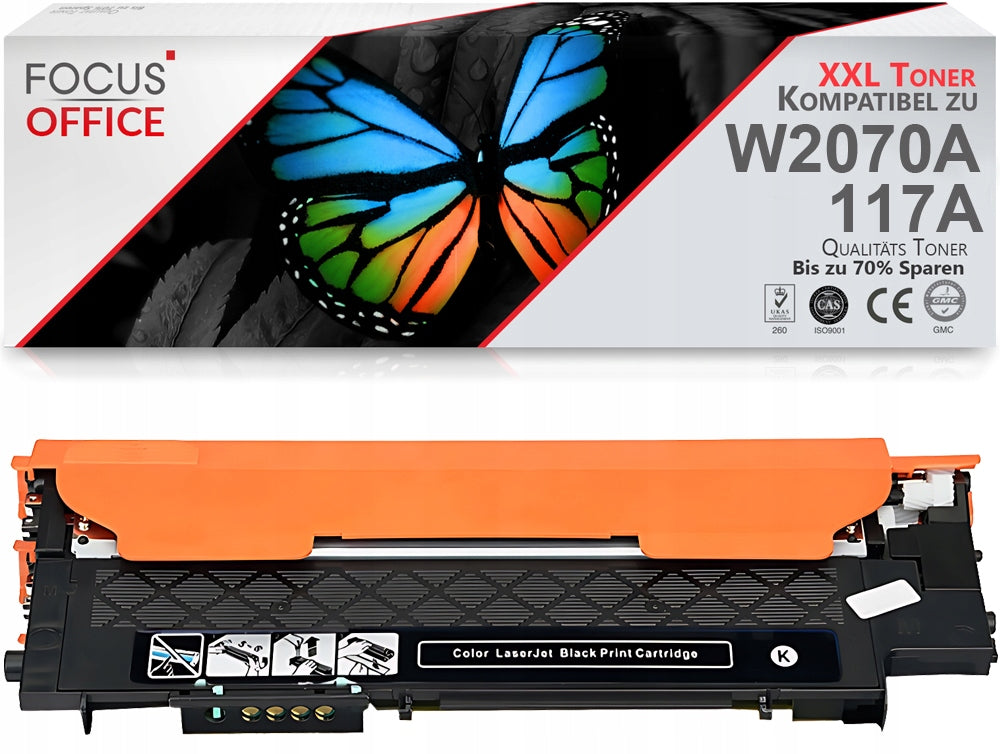 TONER XL FOR HP COLOR LASER 150a 150nw MFP 178nw 179fnw 117A W2070A PRINTER