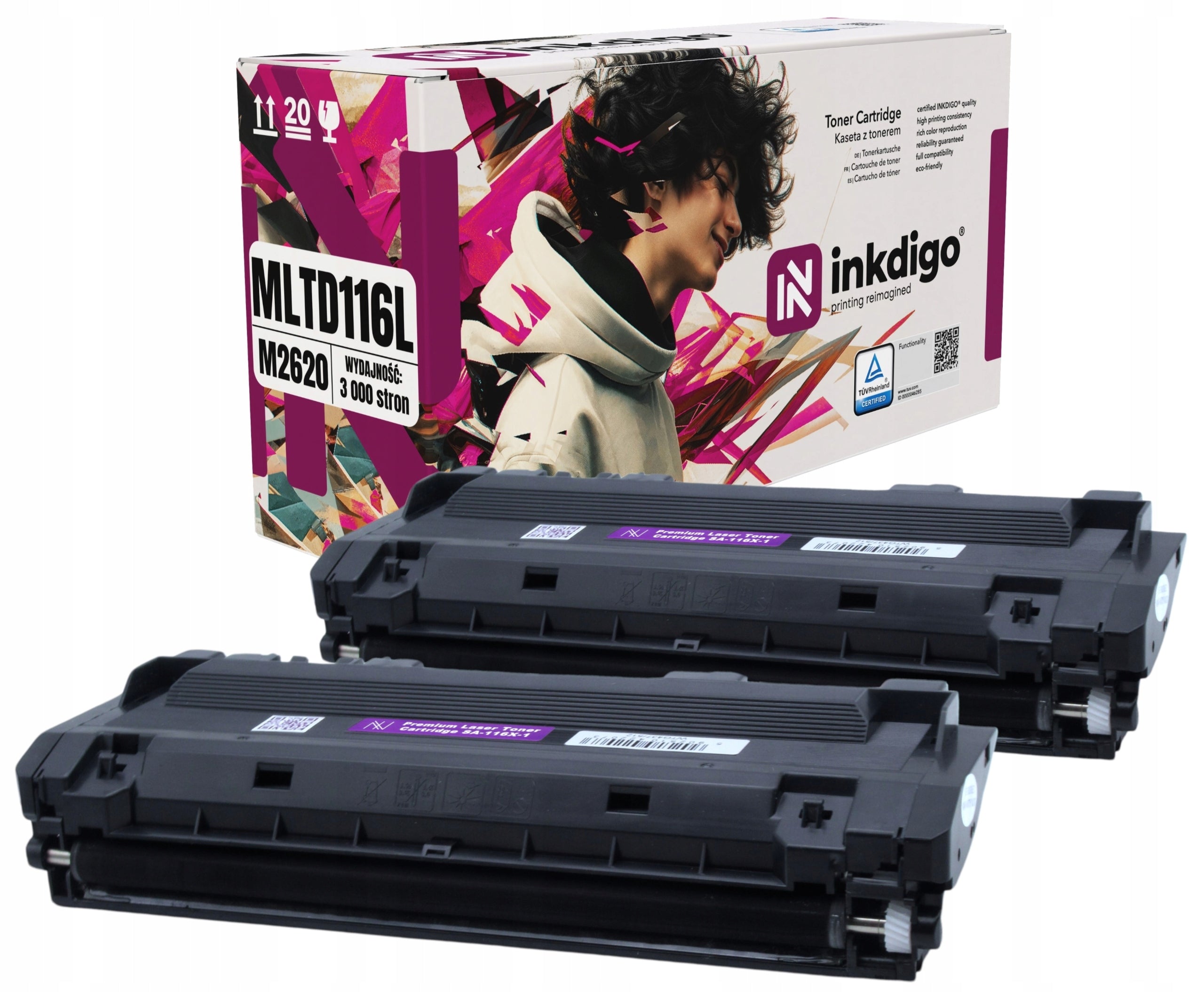 TONERS MLT-D116 FOR SAMSUNG SL-M2675FN LARGE PERFORMANCE.