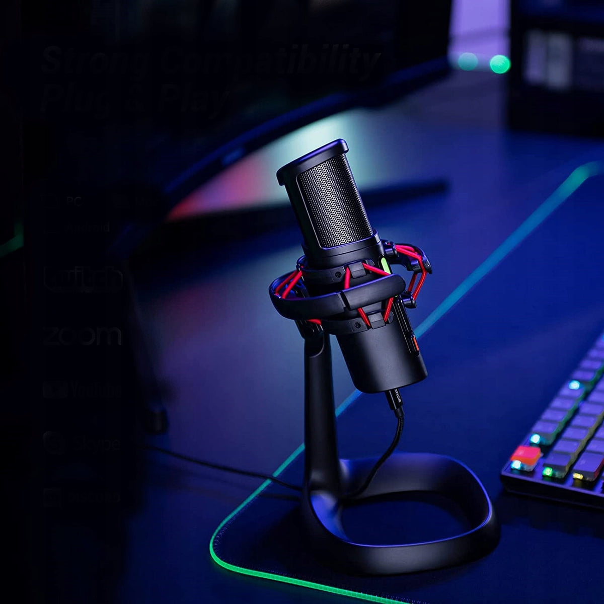 TONOR ORCA 001 USB Microphone for Computer Games Capacitive Q401 Manufacturer code 001