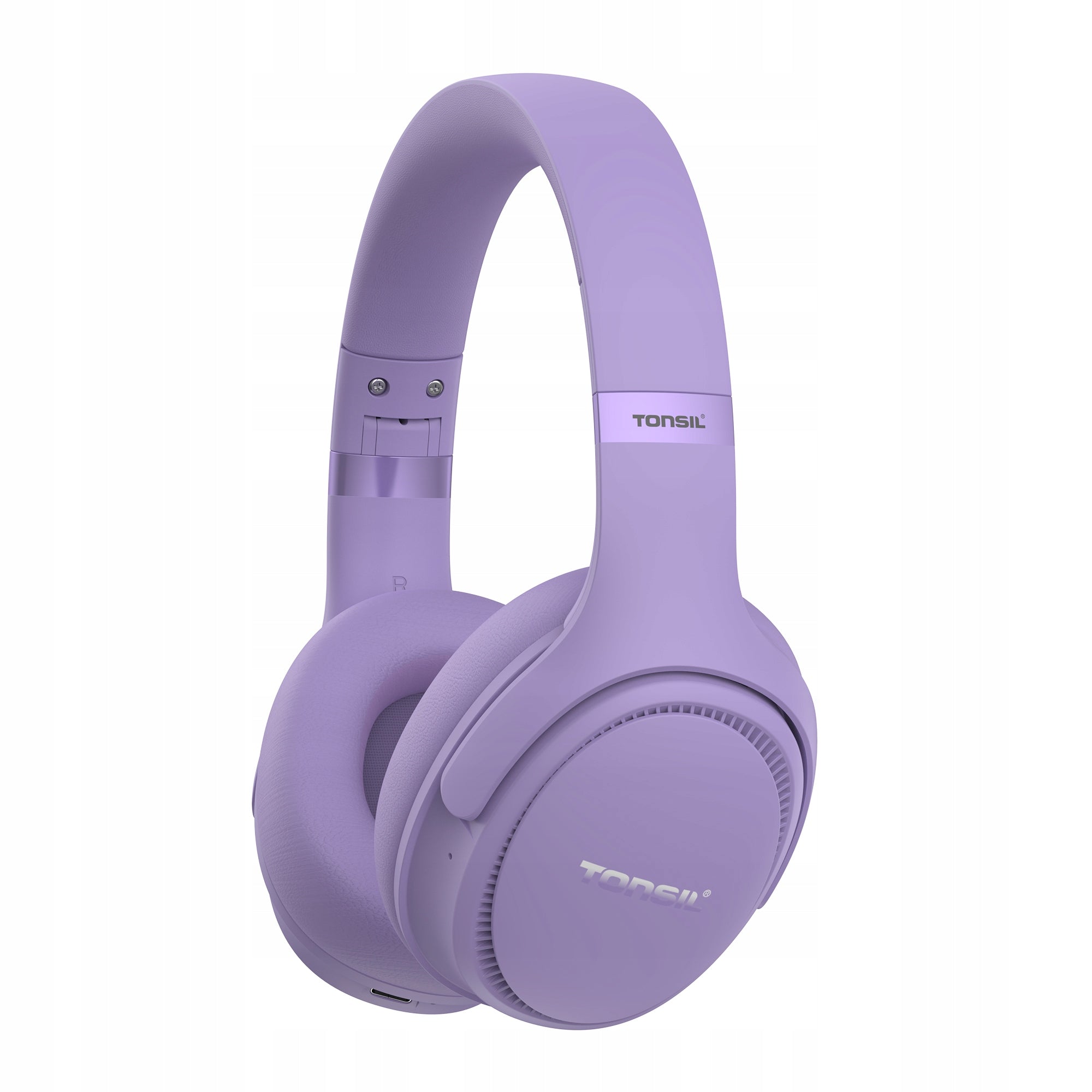 TONSIL R35BT PRO ANC Wireless Headphones Purple On-Ear Bluetooth