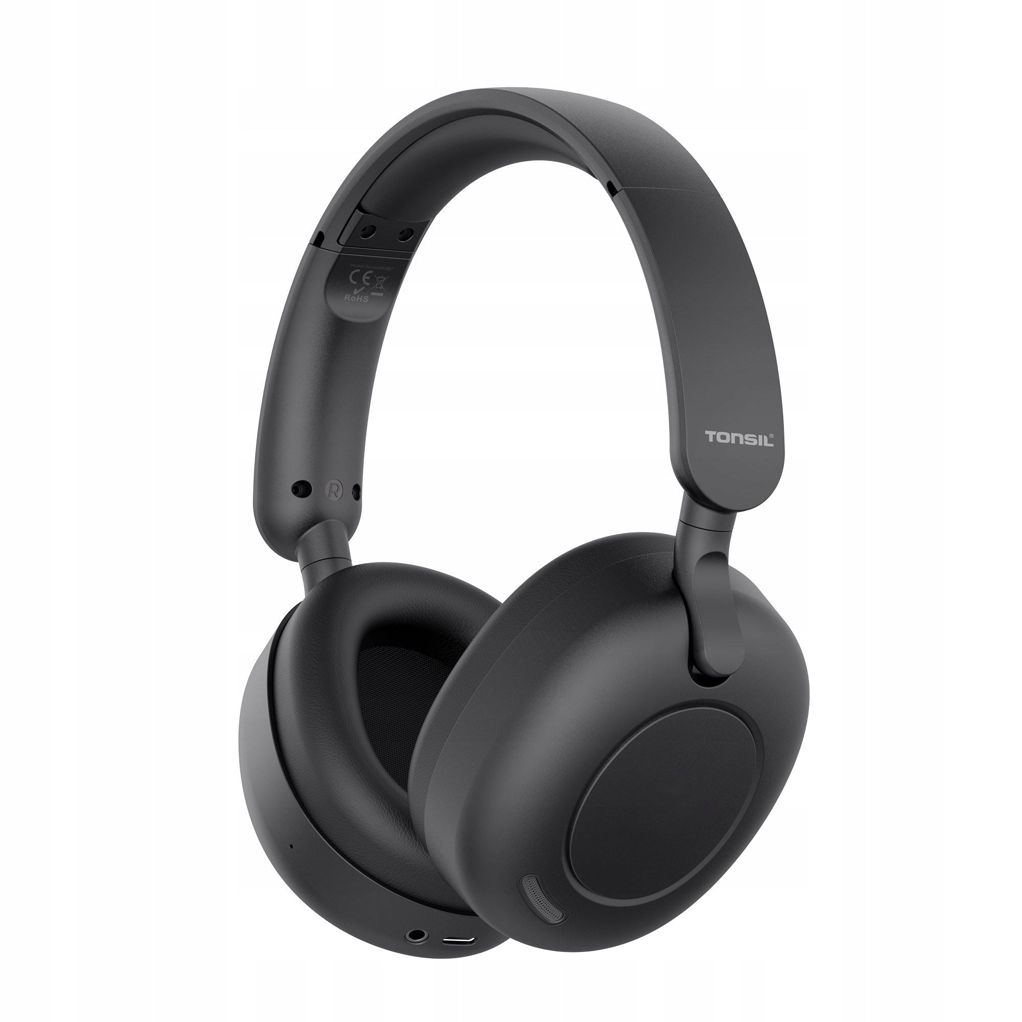 TONSIL R50BT Wireless Headphones Hybrid ANC On-Ear Bluetooth Black