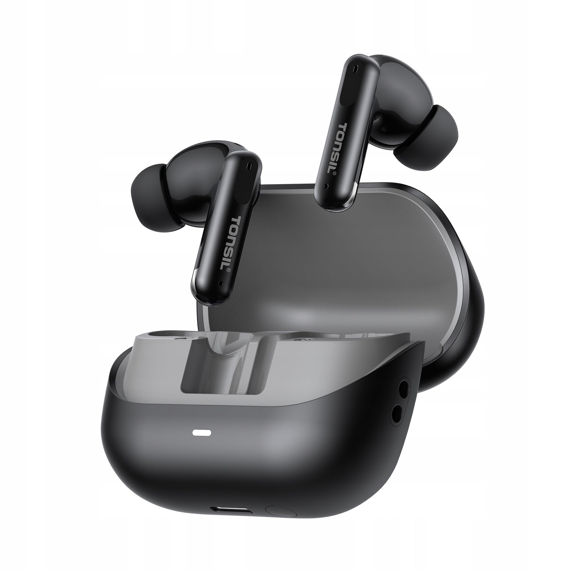 TONSIL T60BT ANC Black Bluetooth In-Ear Wireless Headphones