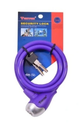 TONYON Purple Security Bike - Safe and Cute!