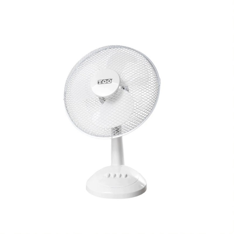 TOO FAND-30-201-W, 45 W, 30 cm, 3 sebesség, Fehér, Asztali ventilátor