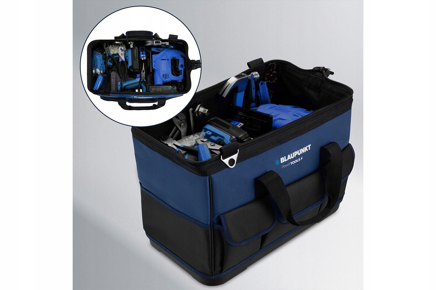 TOOL BAG BLAUPUNKT TB4110 12 POCKETS, WATERPROOF, RIGID BOTTOM Length 36 cm