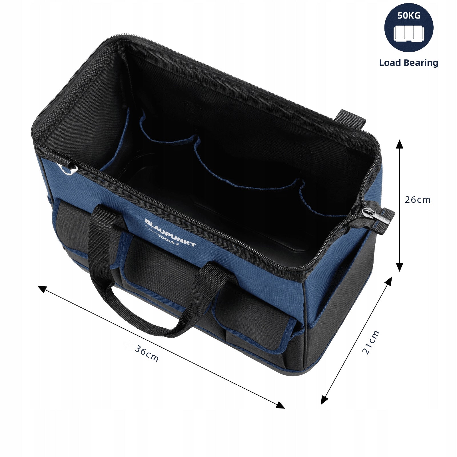 TOOL BAG BLAUPUNKT TB4110 12 POCKETS, WATERPROOF, RIGID BOTTOM Product width 21 cm