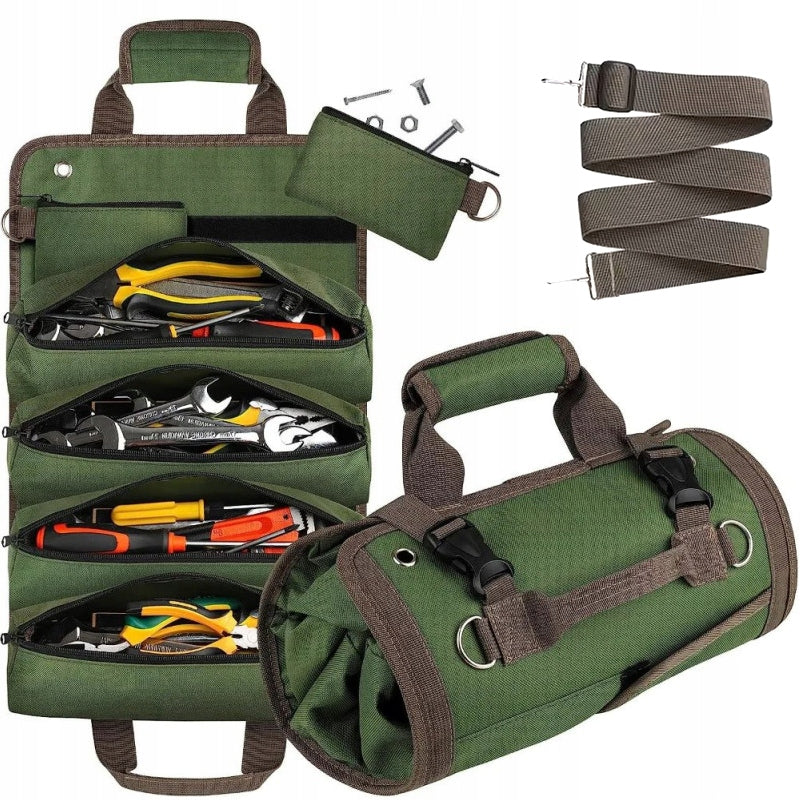 TOOL BAG ORGANIZER RETRACTABLE 2in1 SUSPENDED MOTORHOME WORKSHOP GARAGE