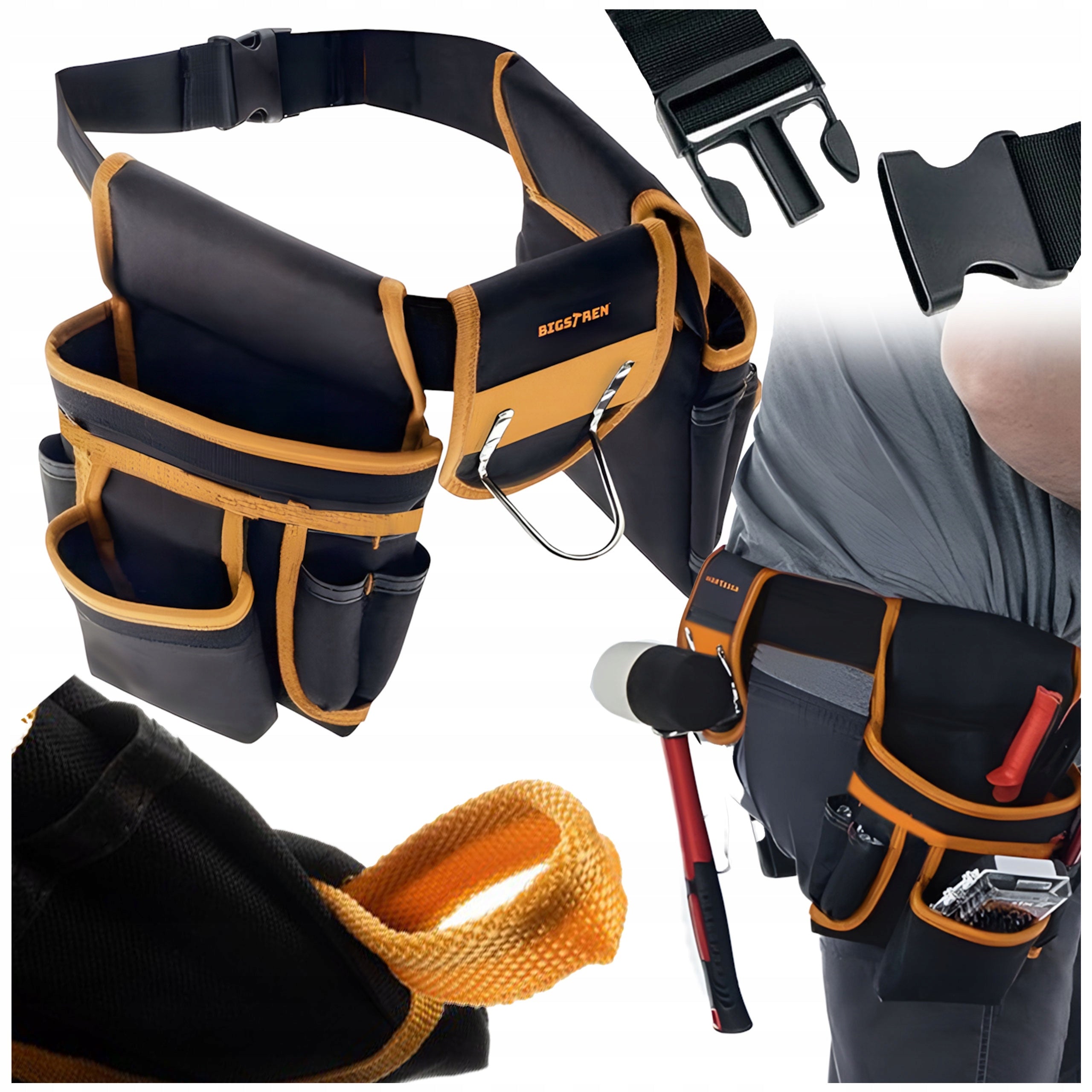 TOOL BELT ORGANIZER POCKETS FOR THE PROFESSIONAL