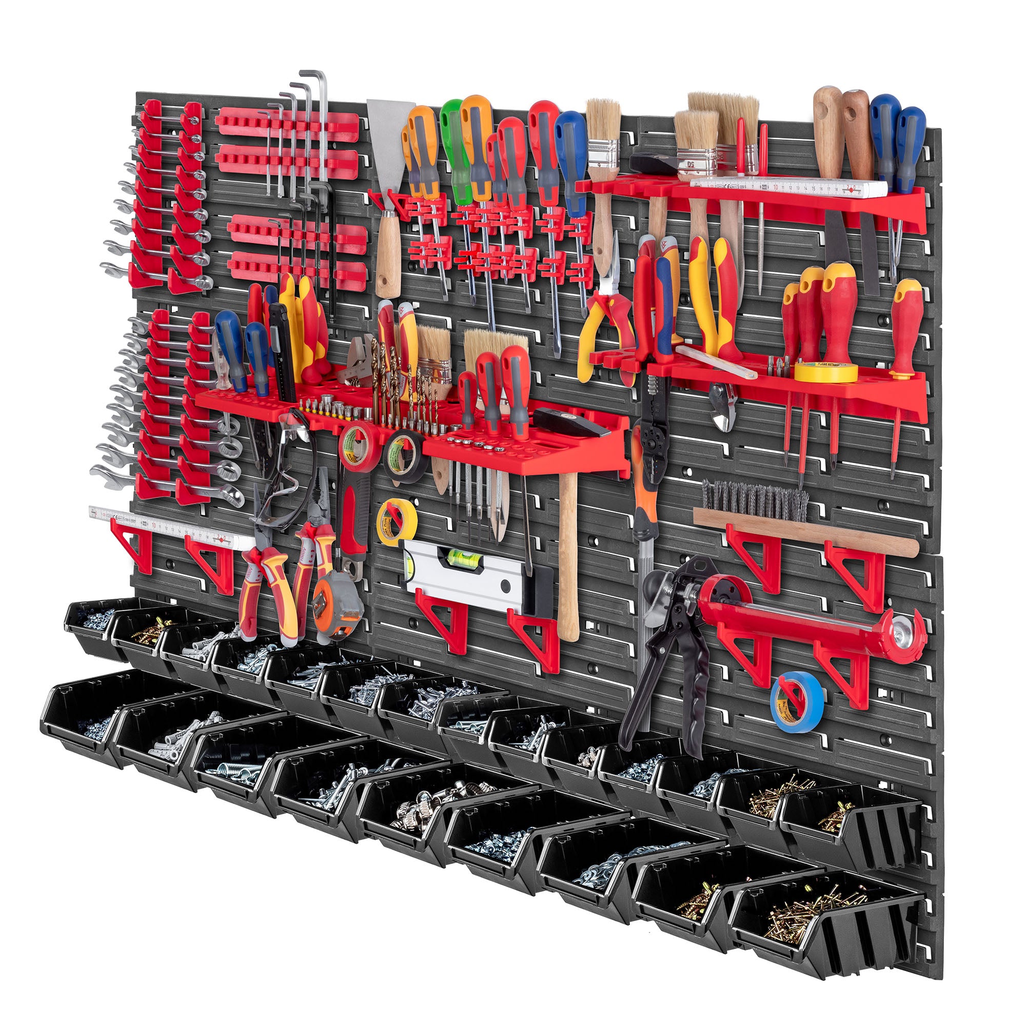 TOOL BOARD WALL FOR TOOLS 117x78cm 66EL WORKSHOP BOOKCASE GARAGE
