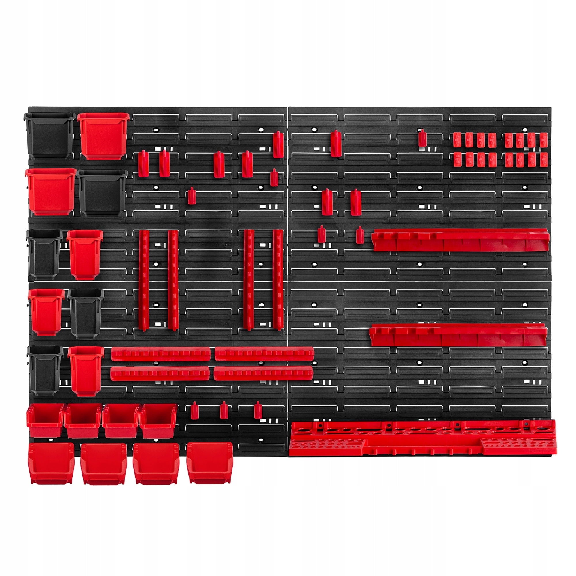 TOOL BOARD WORKSHOP WALL 116x78 cm 12 CUVETTES 40 HANDLES GARAGE