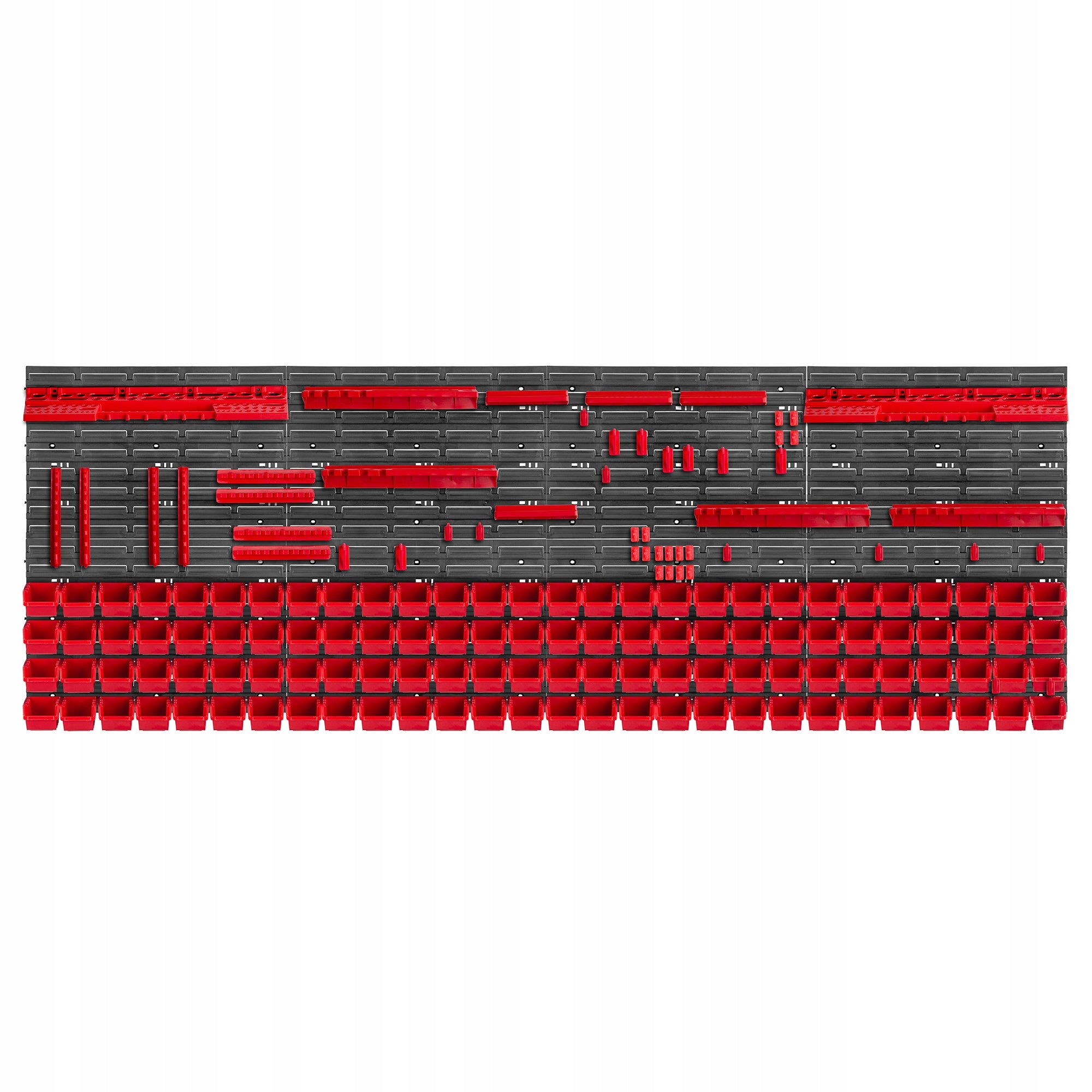 TOOL BOARD WORKSHOP WALL 232x78cm 112 CUVETTE 40 HANDLES GARAGE
