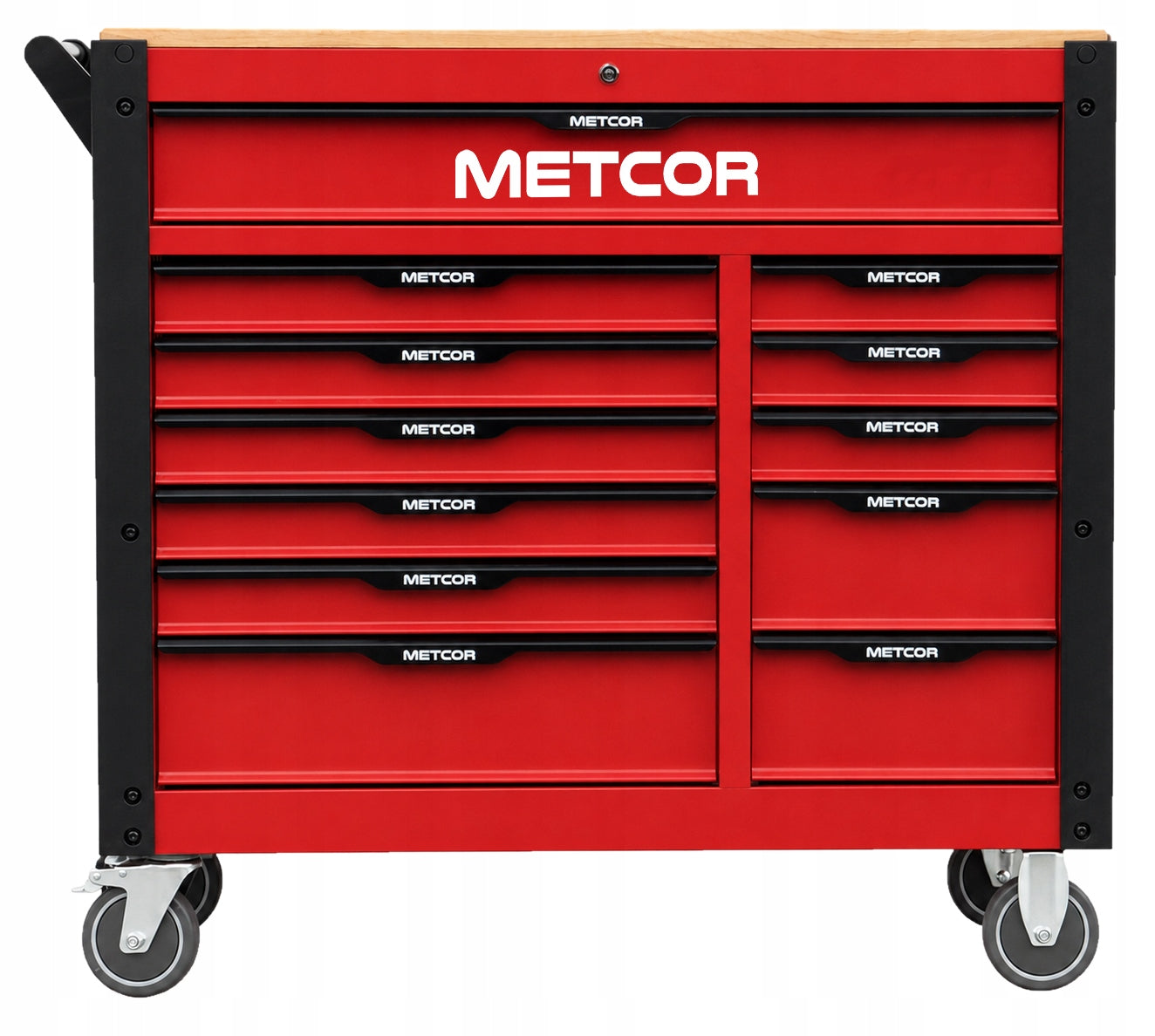 TOOL CABINET WORKBENCH DRAWER TROLLEY METCOR CD912 12 DRAWERS Brand Metcor