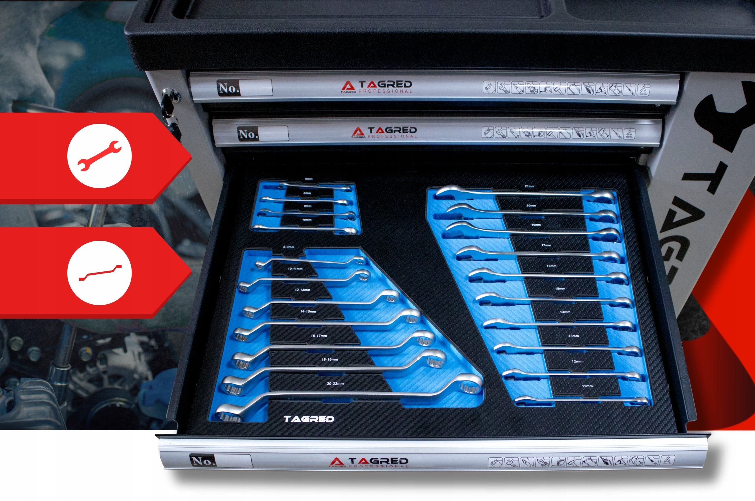 TOOL CABINET WORKSHOP TROLLEY TOOLS PREMIUM EQUIPMENT 251-EL Product weight with unit packaging 75 kg