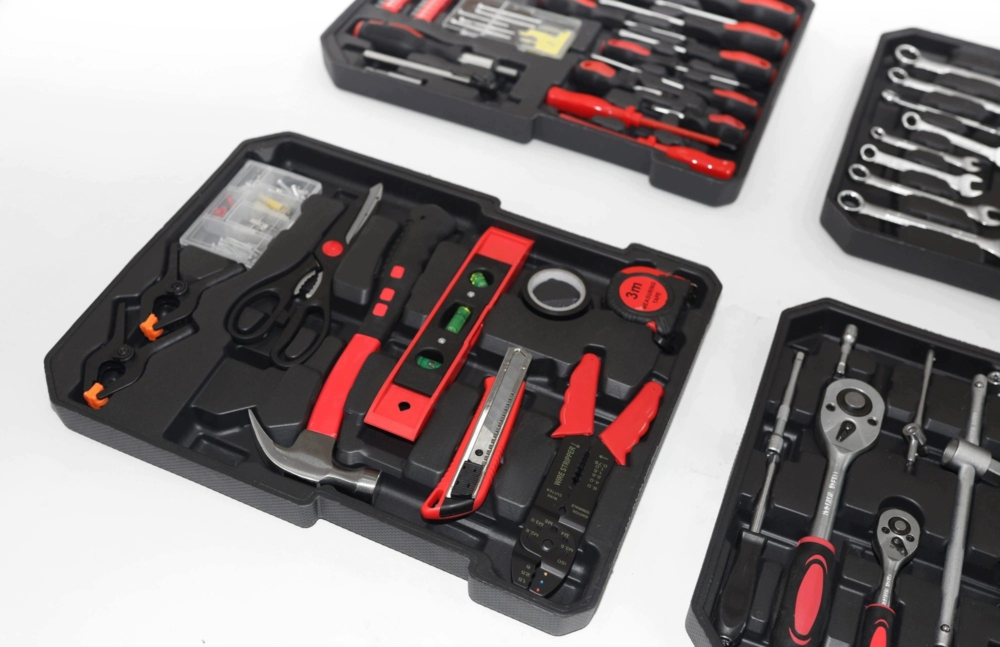 TOOL CASE LARGE SET OF TOOLS ON WHEELS KEYS 189 ELEMENTS Packaging status original