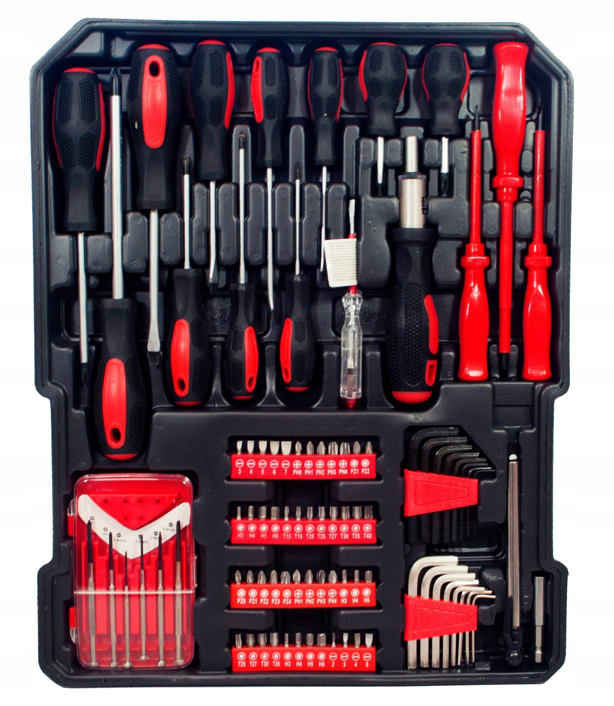 TOOL CASE SET OF TOOLS KEYS 300 ELEMENTS SUPER SET XXXl Number of items in the set 187