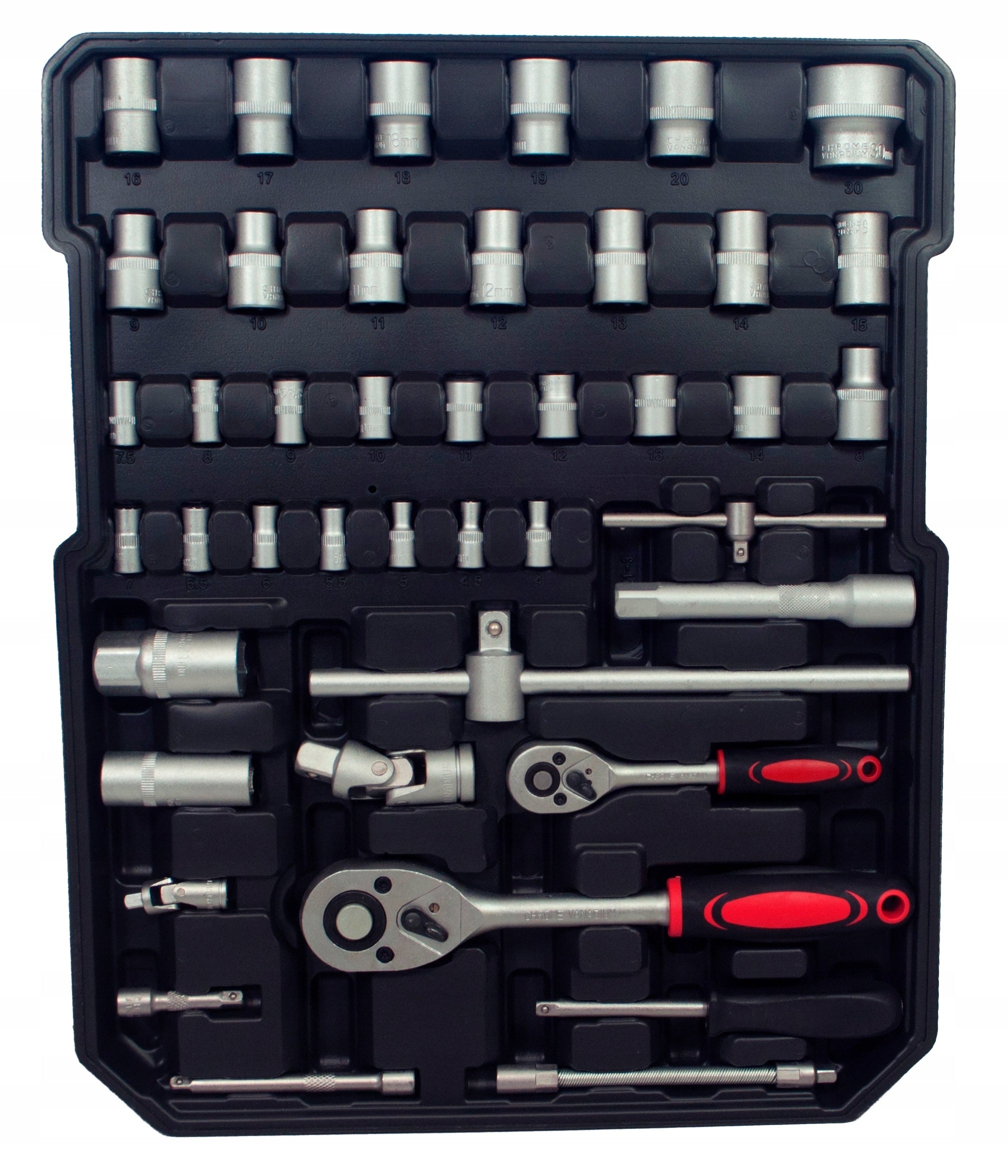 TOOL CASE SET OF TOOLS KEYS 300 ELEMENTS SUPER SET XXXl Product weight with unit packaging 12 kg