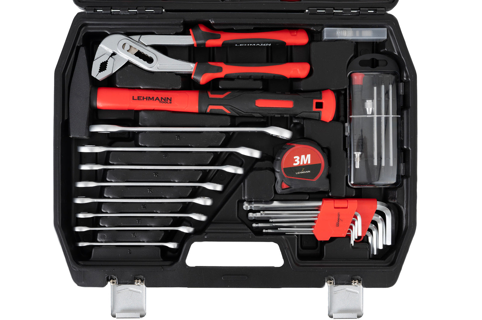 TOOL CASE WITH EQUIPMENT Lehmann 65 ELEMENTS Keys Set Packaging status original