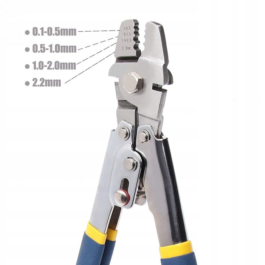 TOOL FOR CRIMPING STEEL CABLES CRIMPER +160x BARREL BUSHINGS Kind locking pliers set