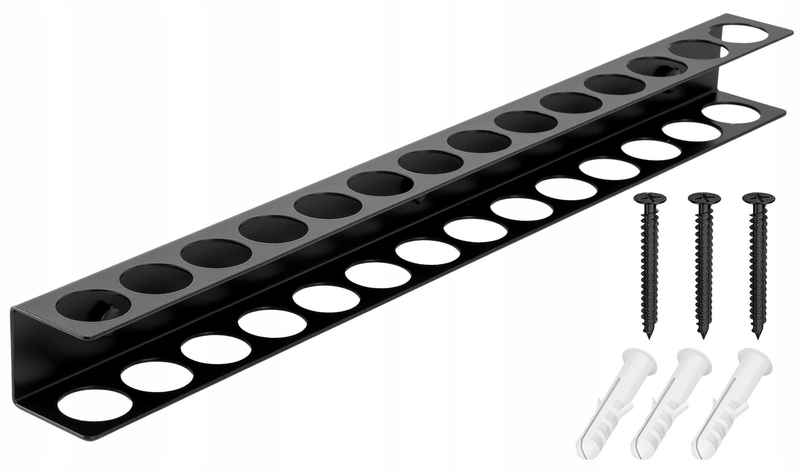 TOOL HANGER WALL COMBINERS FOR WORKSHOP BLACK METAL HANDLE Packaging status original