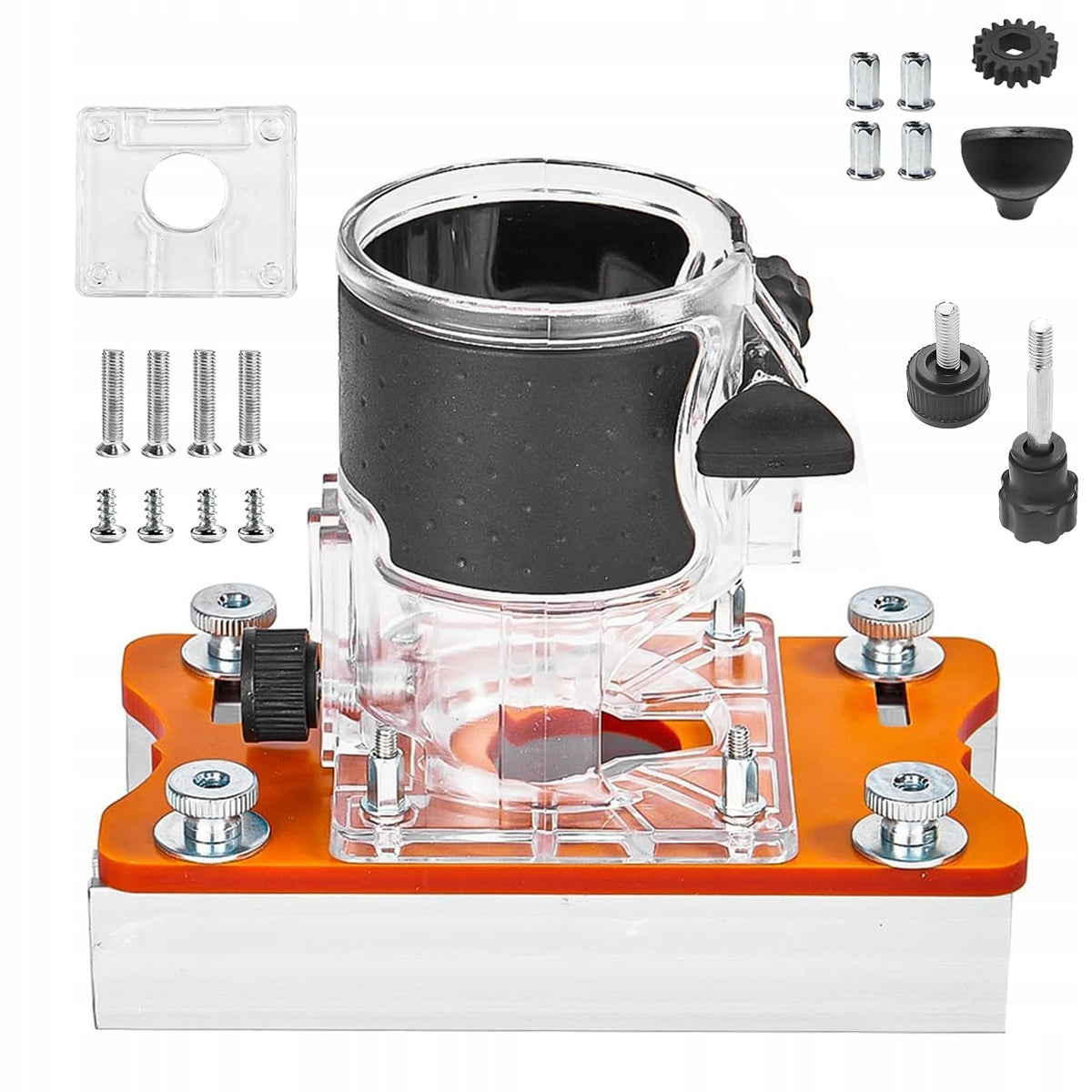 TOOL HOLDER BASE FOR MILLING MACHINE 65MM ALUMINUM TEMPLATE 0-5CM THICK Brand no brand