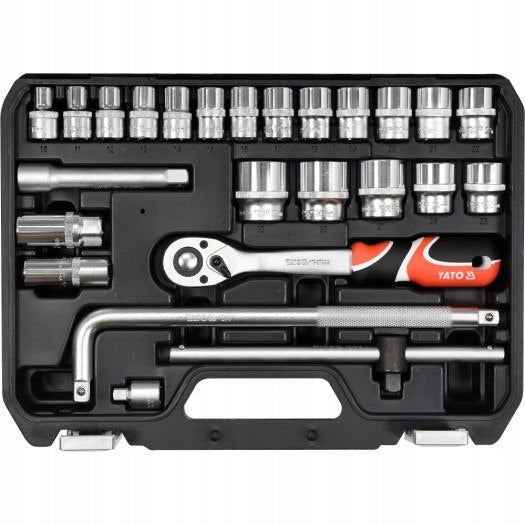 TOOL KIT 1/2", 25 PARTS, L YT-38741 YAT
