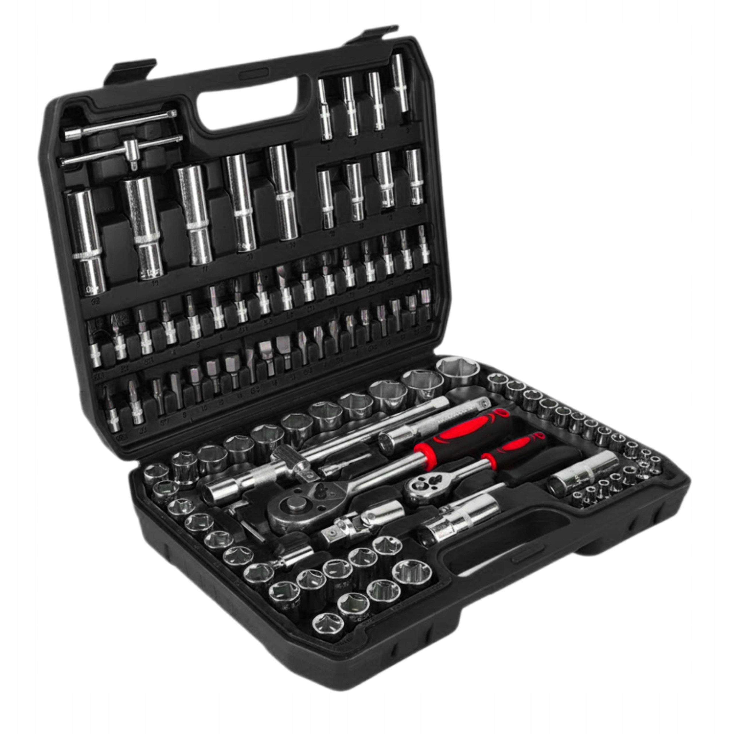 TOOL KIT 108el WRENCHES SOCKET WRENCHES 2 RATTLES SUITCASE TORX Manufacturer code TX1003