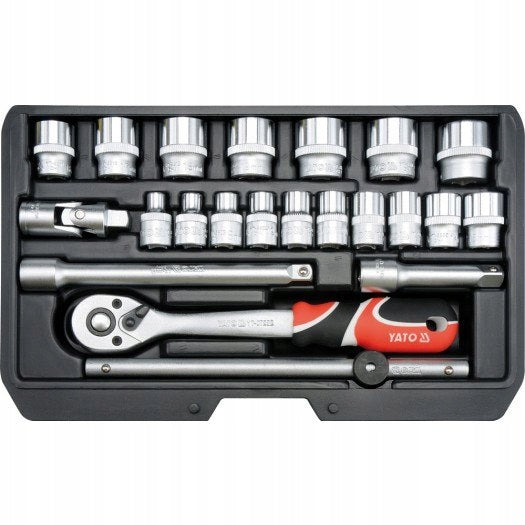 TOOL SET 3/8" 22PCS XS YT-38561 YATO Packaging status original