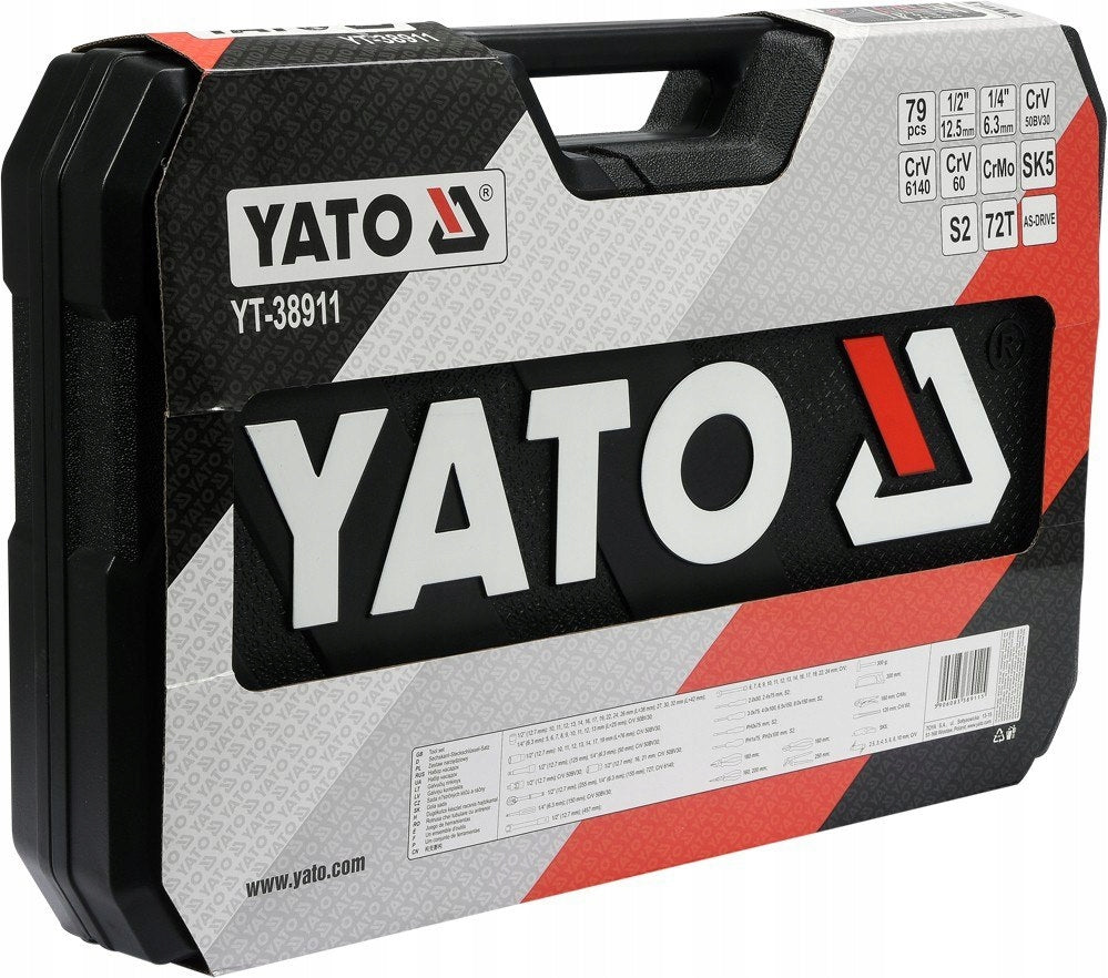 TOOL SET 79CZ 1/2", XXXL YT-38911 YATO Brand Yato