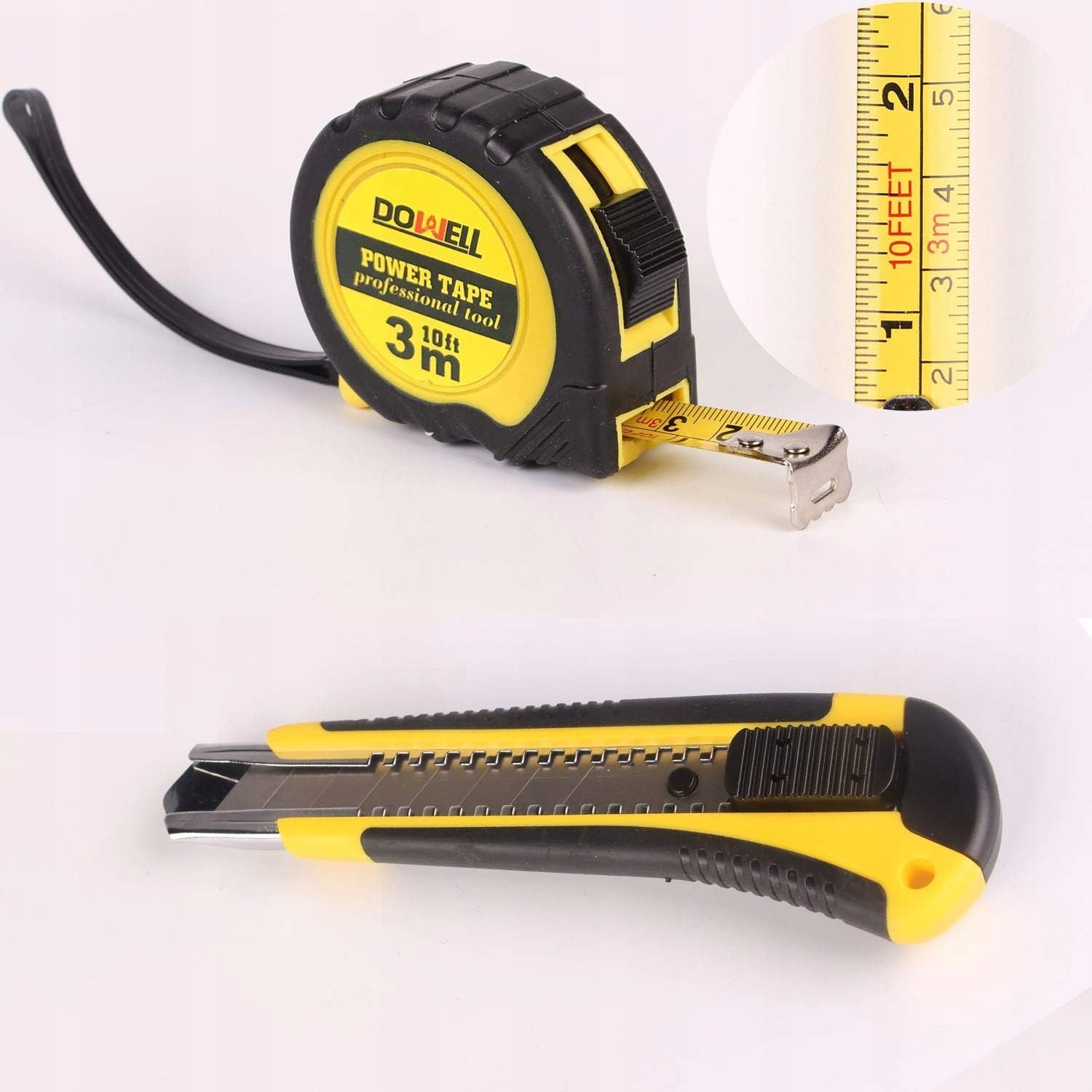 TOOL SET DOWELL 10PCS SCREWDRIVER PLIERS HAMMER TENSION TESTER KNIFE Brand no brand