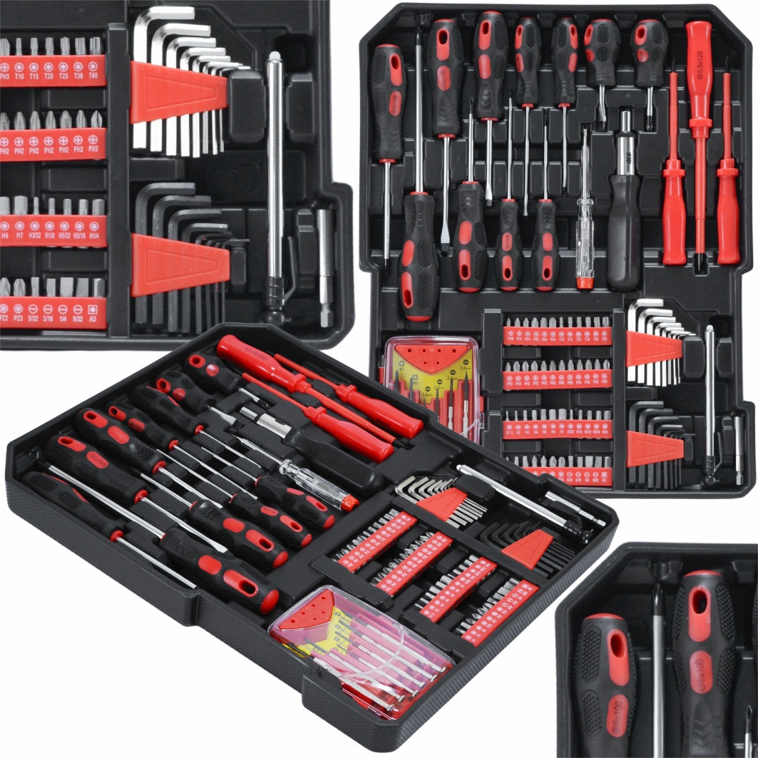 TOOL SET IN SUITCASE 187 ELE. KEYS BLACK CRV IN ELEGANT BOX Customs tariff code 82060000