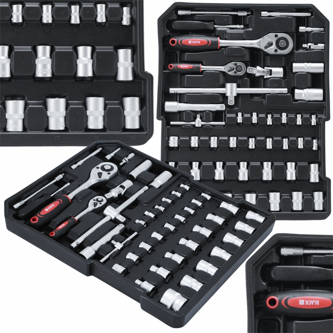 TOOL SET IN SUITCASE 187 ELE. KEYS BLACK CRV IN ELEGANT BOX Number of items in the set 188