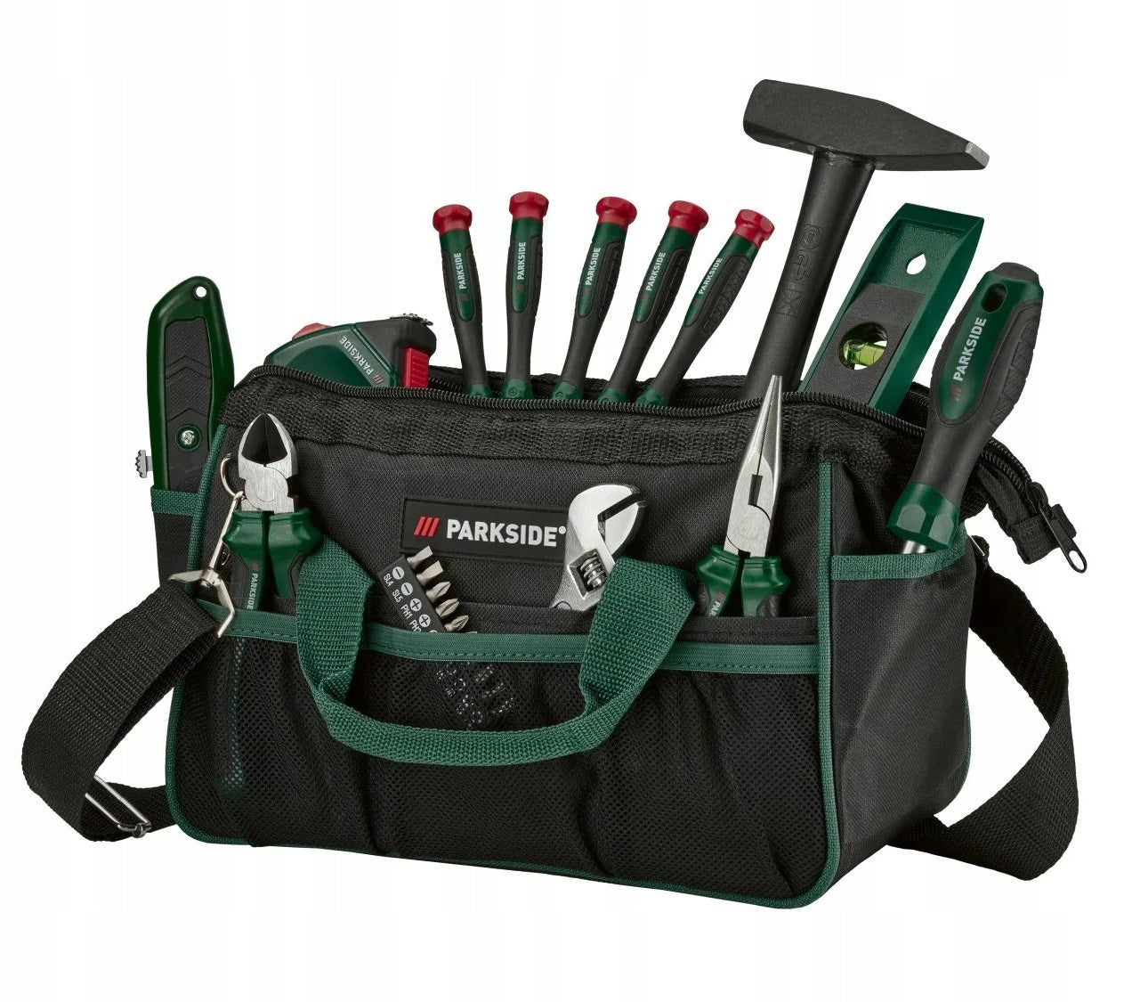 TOOL SET PARKSIDE 23 ELEMENTS TOOL BAG BITS + SCREWDRIVERS Packaging status original