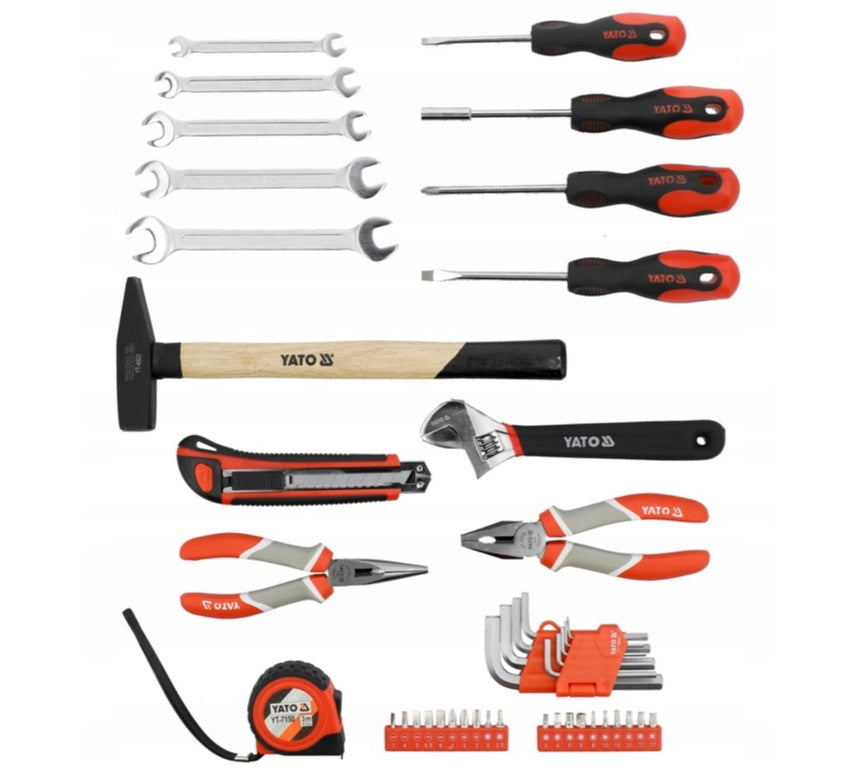 TOOL SET YATO YT-39280 44 EL TOOL BAG KEYS BITS HEX TORX Packaging status original