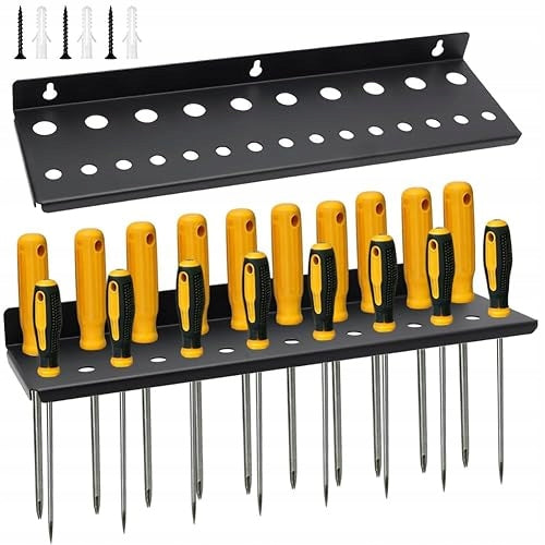 TOOL WALL MOUNT 25 HOLES CARBON STEEL FOR WORKSHOP STEEL