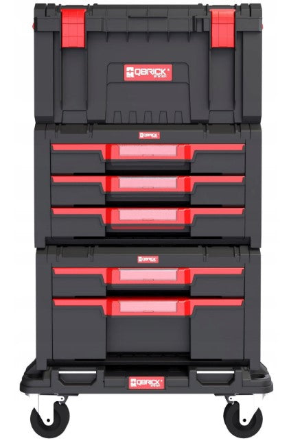 TOOLBOX SET QBRICK PRO DRAWER WORKSHOP SET 2 ON WHEELS Brand Qbrick system
