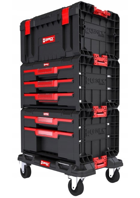 TOOLBOX SET QBRICK PRO DRAWER WORKSHOP SET 2 ON WHEELS Kind wheelie box