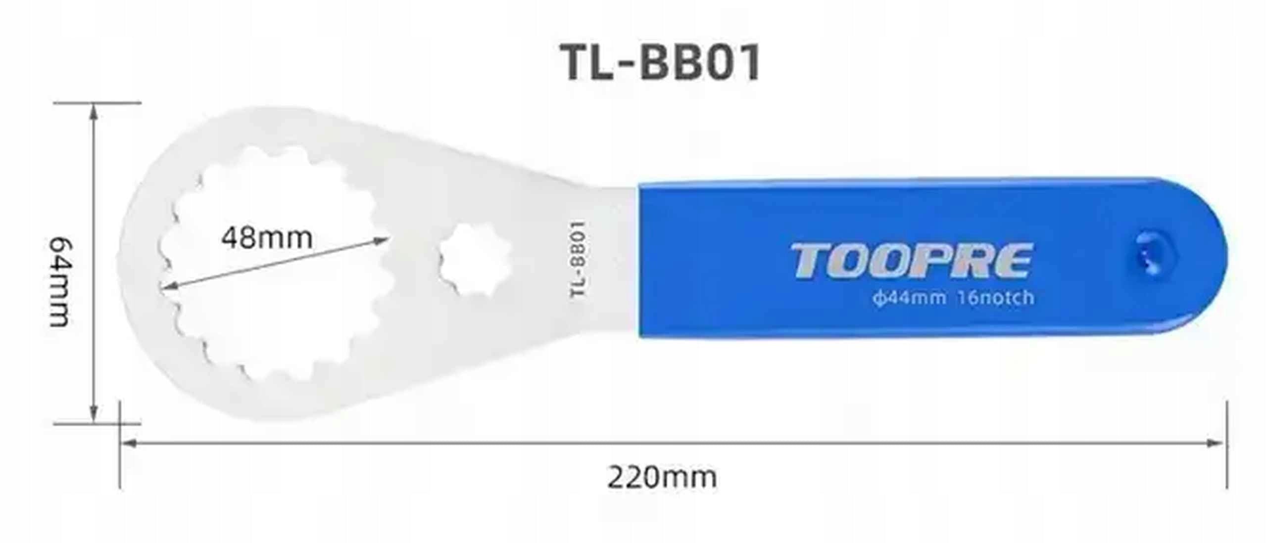 TOOPRE BB01 SHIMANO / TOKEN / PRESTINE Support Wrench and more Brand Toopre