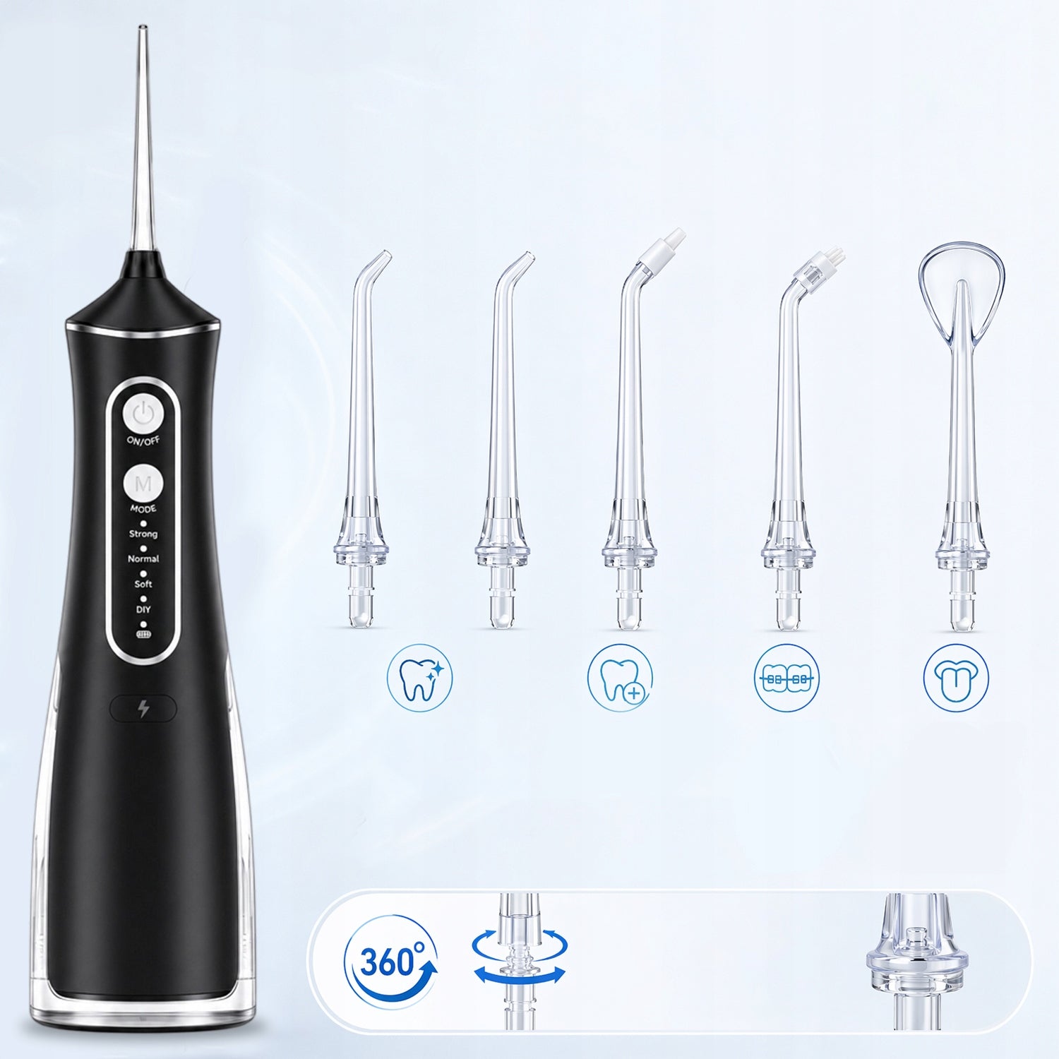 TOOTH IRRIGATOR ORAL IRRIGATOR 4 MODES PROFESSIONAL WATERPROOF ULTRA Medical device no