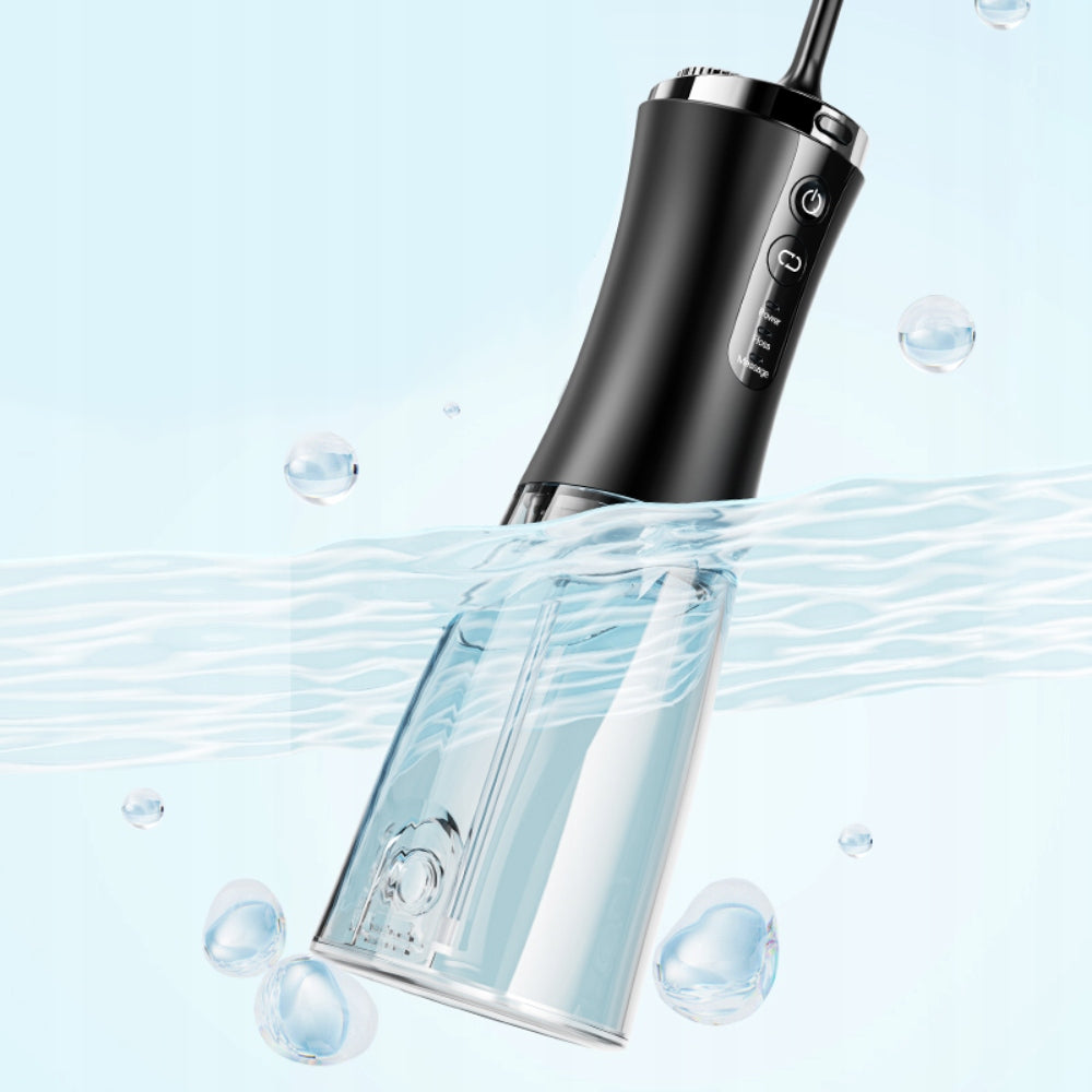 TOOTH IRRIGATOR WIRELESS DENTAL CAMERA 2 OPERATING MODES 5 NOZZLES Batteries included no