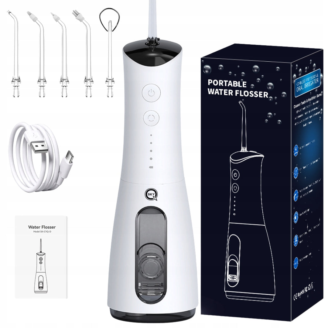 TOOTH IRRIGATOR WIRELESS DENTAL WATERPROOF 3 OPERATING MODES