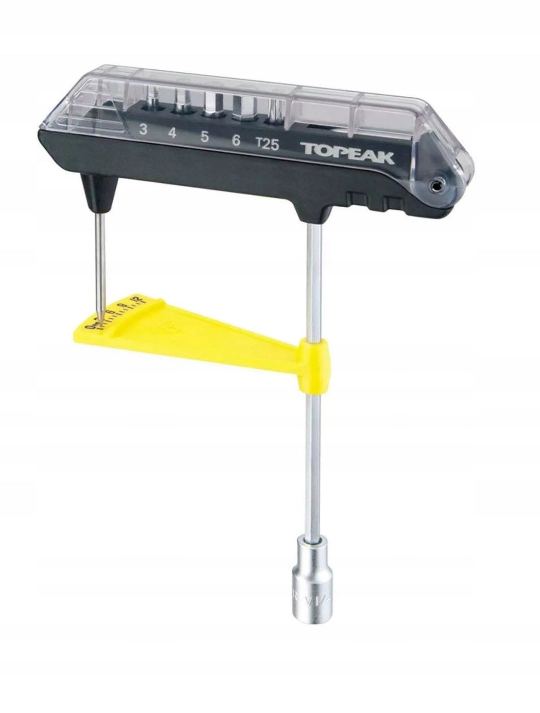 TOPEAK torque wrench 3-12Nm with HEX bits 3,4,5,6